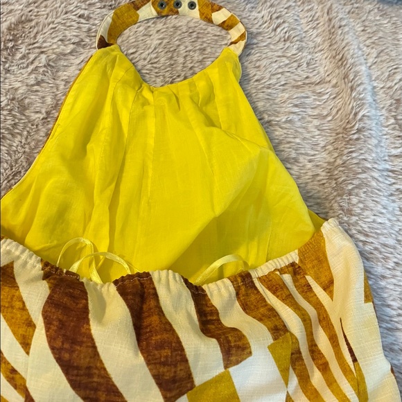 NWT-Halter Dress.  Jessica Simpson  in boardwalk brown sugar M - Picture 7 of 10